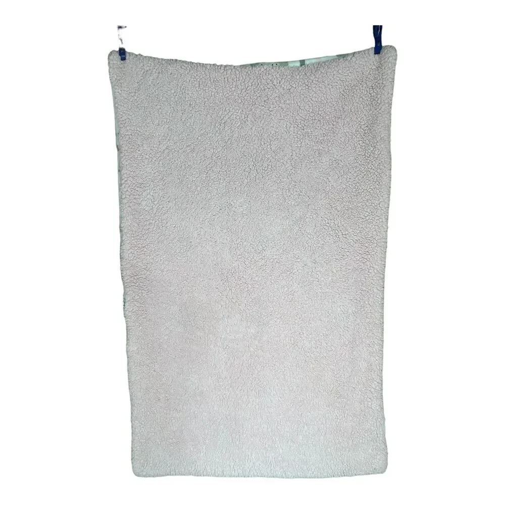 Blankets & and Beyond Baby Sherpa Tree Raccoon Owl Fox Hedgehog White Pink Green